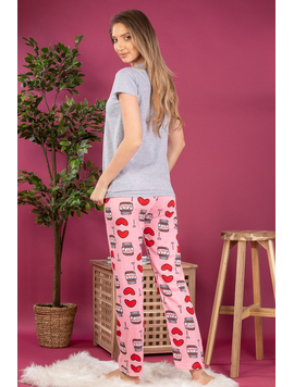 Pijama Dama MinniePrintFive Gri